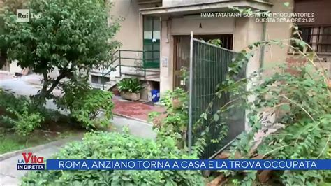 Roma Anziano Torna A Casa E La Trova Occupata La Vita In Diretta 02