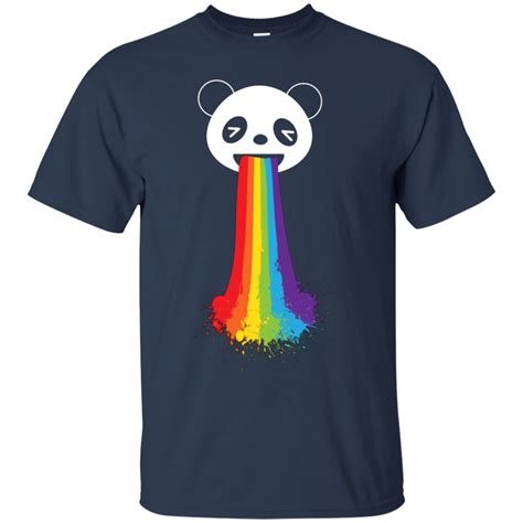 Rainbow Cute Panda Funny T Shirt LGBT Gay Pride Month 2016 Shirt Design Online
