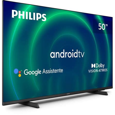 Smart TV Philips 50 PUG7406 UHD 4K Android LED HDR10 4 HDMI 2