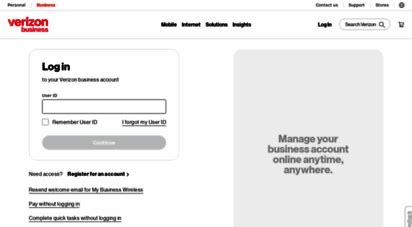 Welcome to Business.verizonwireless.com - Verizon: Wireless, Internet ...