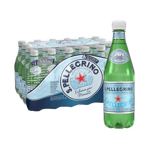 S Pellegrino Sparkling Natural Mineral Water Fl Oz Pack