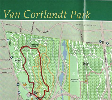 Van Cortlandt Park Map