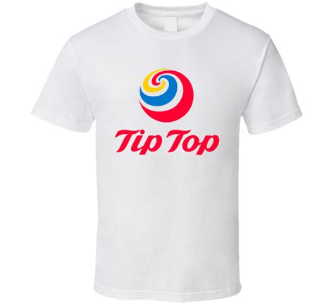 Tip Top Ice Cream Retro Logo T Shirt | Retro logo, Tshirt logo, Shirts