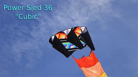 Power Sled 36 Cubic Kite Youtube