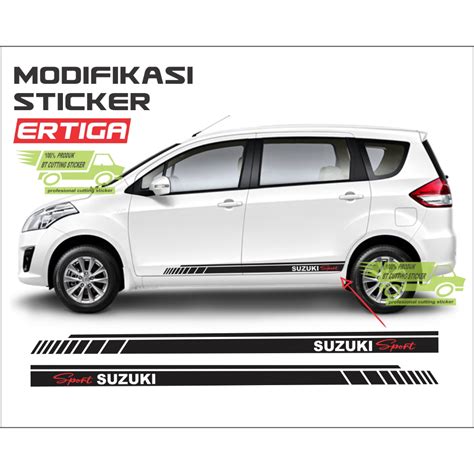 Jual ER31 Sticker Stiker Mobil Sticker Mobil Suzuki Ertiga Sticker