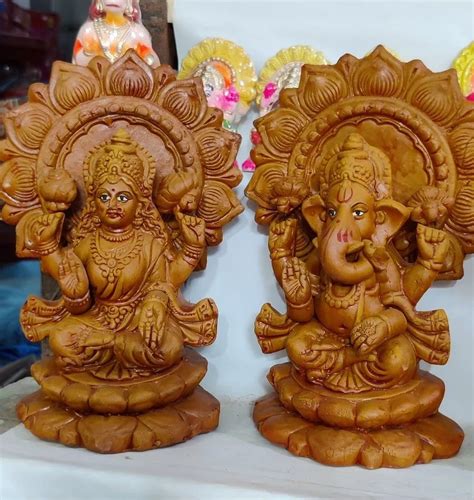 Terracotta Laxmi Ganesh Murti Home At Rs Piece In New Delhi Id