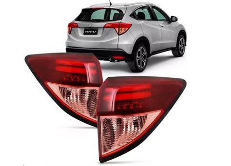 Lanterna Traseira Honda Hrv 2015 2016 2017 2018 Canto Led Touring