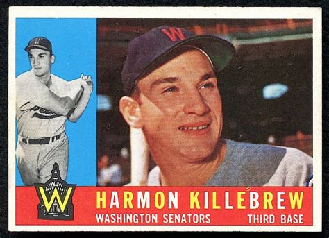 Harmon Killebrew 1960 Topps 210 Pristine Auction