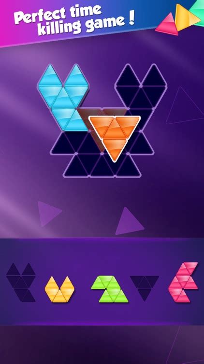 Block Triangle Puzzle Tangram By Bitmango Inc