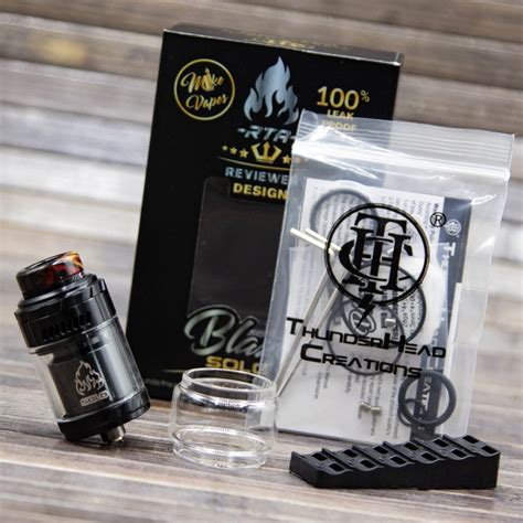 Atomiseur Blaze Solo Rta Thc X Mike Vapes Atomiseur Reconstructible