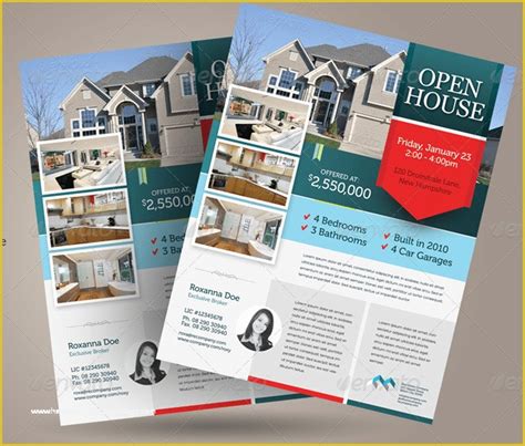 Free Open House Flyer Template Word Of Free Open House Flyer Templates – Download & Customize ...