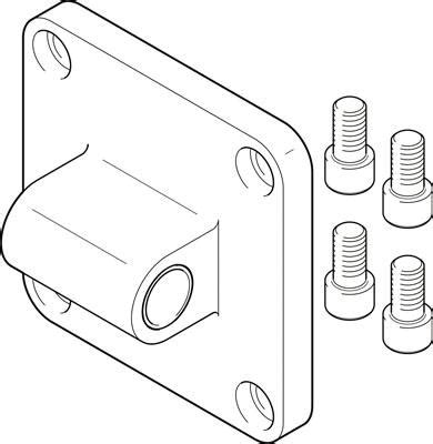 Schwenkflansch Sngl Festo Kaufen Im Haberkorn Online Shop