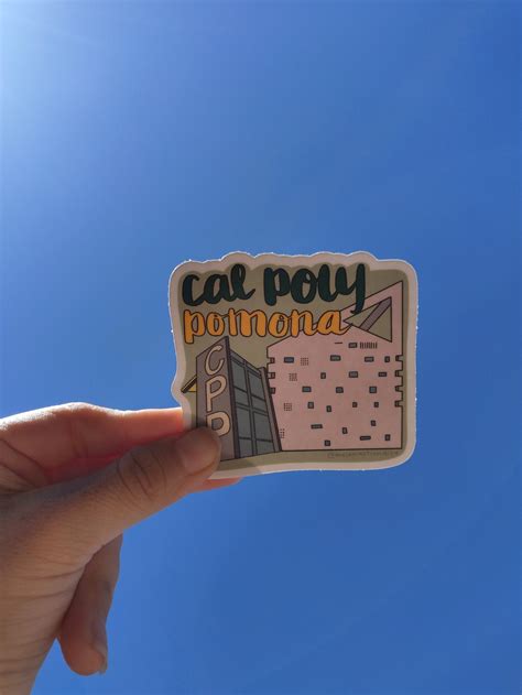 Cal Poly Pomona Cpp Sticker Etsy