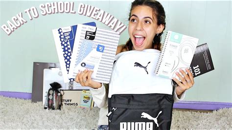 Open Back To School Supplies Haul And Giveaway 2018 Gerri1016 Youtube