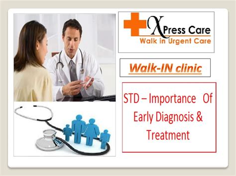 Ppt Std Importance Of Early Diagnosis And Treatment Powerpoint