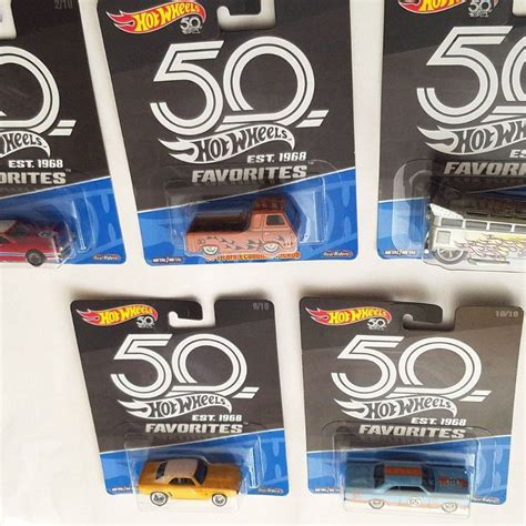 Hot Wheels Th Anniversary New Packs Mercari Th Anniversary