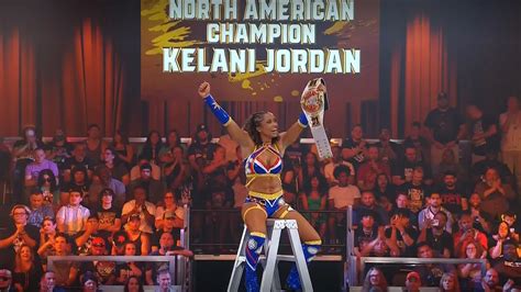 Kelani Jordan Crowned First Ever North American Womens Champion With