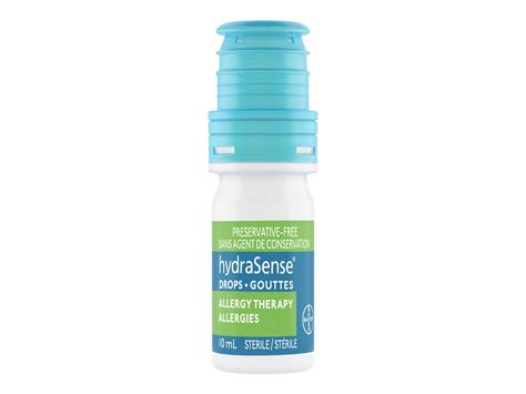 HydraSense Eye Drops - Allergy Therapy - 10ml | London Drugs