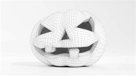 Halloween Pumpkin 3d Model By 3dmae