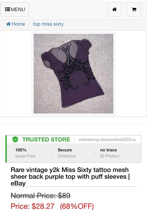 Rare Vintage Miss Sixty Tattoo Mesh Sheer Back Top Helping Tags Miss