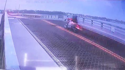 Video Appears To Show Biker Jumping Over Rising Drawbridge In Daytona