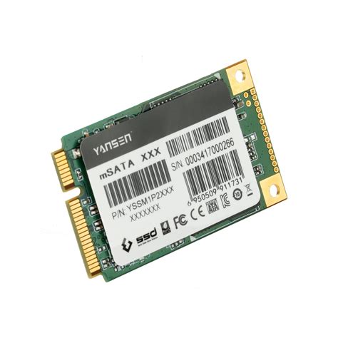 Yansen Industrial Msata SSD 2tb 1tb 512GB 256GB SSD 3D Tlc SSD For