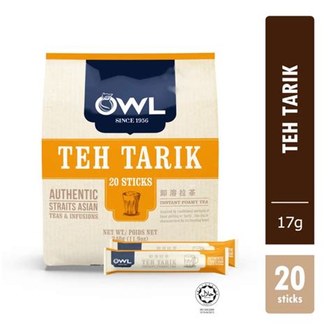 Owl Teh Tarik Instant Foamy Tea 20x17g Lazada Ph