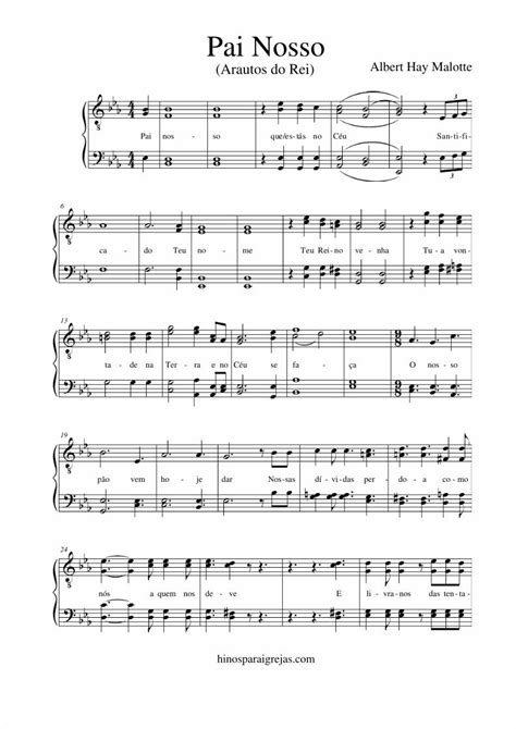 Pdf Arautos Do Rei Pai Nosso Partitura Pdf Dokumen Tips