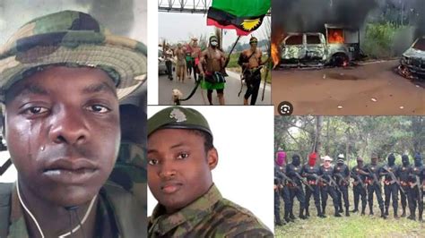 Zuuu Army Commander In Tears As Biafra Liberation Army K Ll Many Youtube