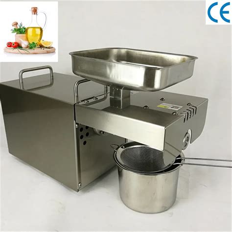 Stainless Steel Automatic Small Seed Oil Press Machine Cold Oil Press