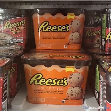 Spotted Reeses Peanut Butter Light Ice Cream The Impulsive Buy