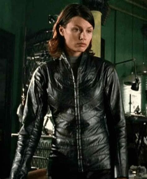 I Robot Bridget Moynahan Leather Jacket - AirBorne Jacket