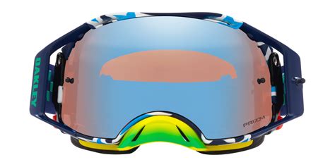 Oakley Airbrake® Mx Troy Lee Designs Series Goggles Blue Banner Prizm Mx Sapphire Iridium