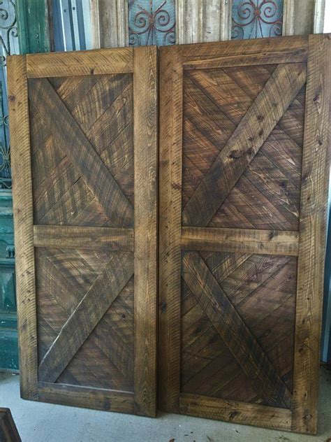 Rustic Cypress Barn Doors Sliding French Doors Rustic Doors Interior Barn Doors