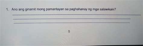 Pa Answer Po Need Ko Napo Brainliest Ko Nalng Ty Po Brainly Ph