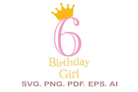 Th Svg Years Old Svg Birthday Princess Svg Th Birthday Svg Clip Art