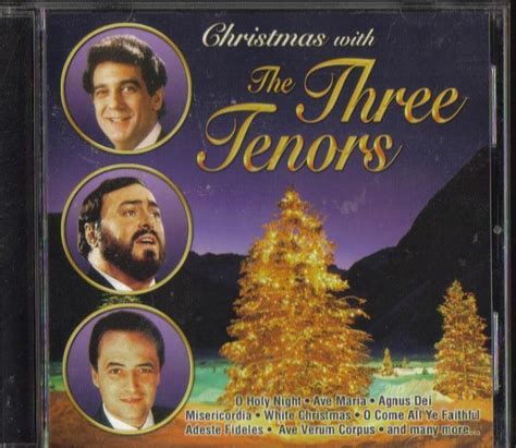 Christmas With The Three Tenors Pavarotti, Carreras, Domingo CD