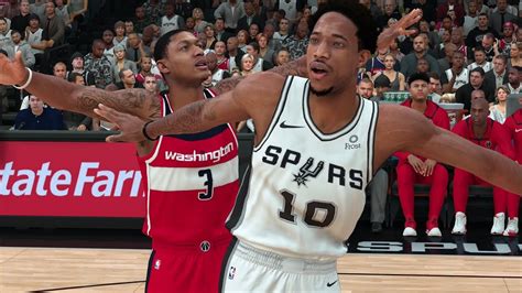 Nba K San Antonio Spurs Vs Washington Wizards Nba K Ps Pro