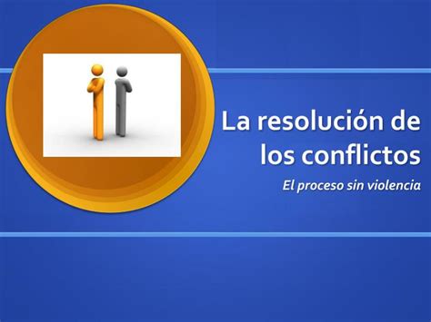 PPT La resolución de los conflictos PowerPoint Presentation free