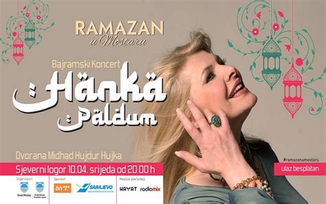 Sve Spremno Za Bajramski Koncert Hanke Paldum U Mostaru Novi Konjic