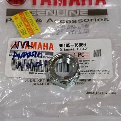 Yamaha Nvx Nmax Avantiz Solariz Nut Tayar Belakang Original Lazada