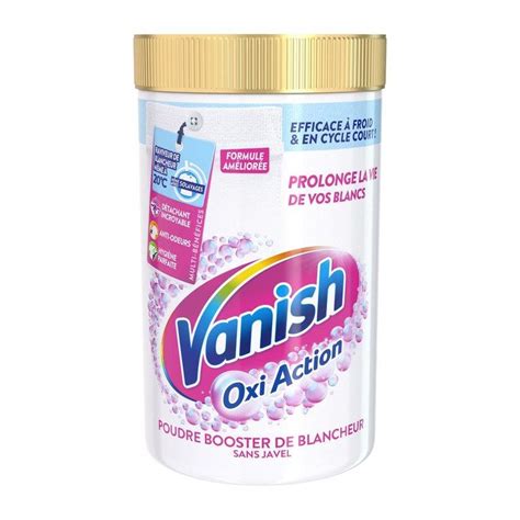 Stock Bureau Vanish D Tachant Oxi Action Blanc Poudre Efficace D S