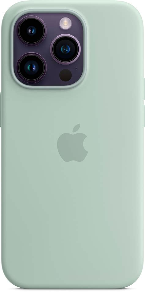 Best Buy Apple IPhone 14 Pro Silicone Case With MagSafe Succulent