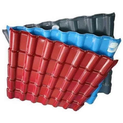 Color Coated Upvc Tile Profile Roofing Sheet At Rs 130 Piece In Bharuch Id 2852717777312