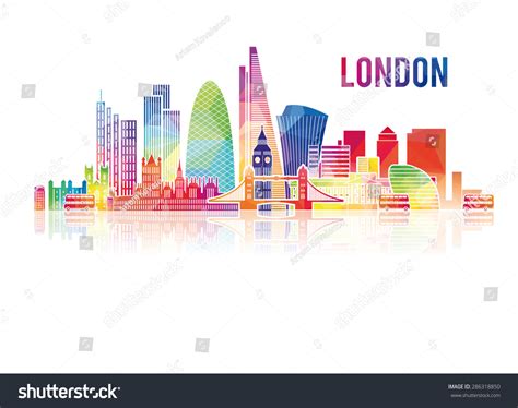 Vector Illustration City London Uk Symbols Stock Vector (Royalty Free) 286318850 | Shutterstock