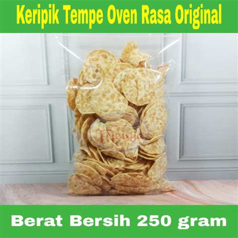 Jual Keripik Kripik Tempe Oven Tempe Oven Varian Rasa Gr Shopee