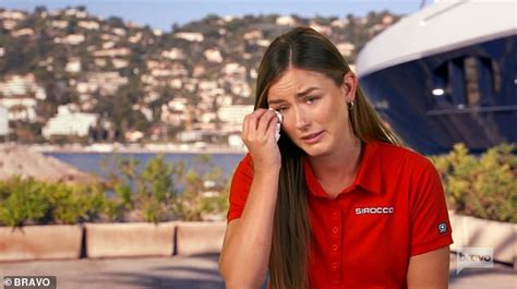 Below Deck Down Under Aesha Scott Breaks Down In Tears As She Opens Up