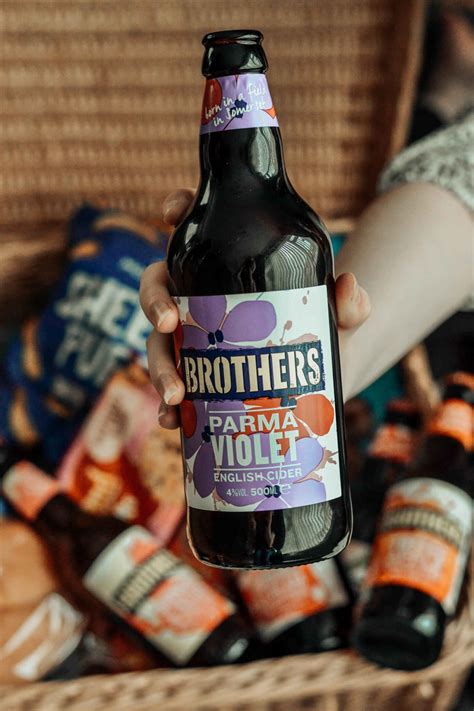 Ways to enjoy the new Brothers cider flavours, including Parma Violet!