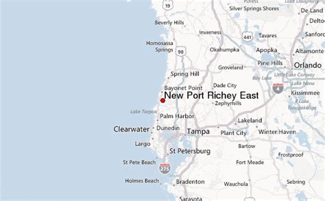 Port Richey Zip Code Map Map