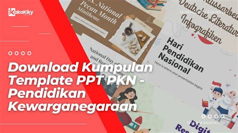 Download Kumpulan Template PPT PKN - Pendidikan Kewarganegaraan